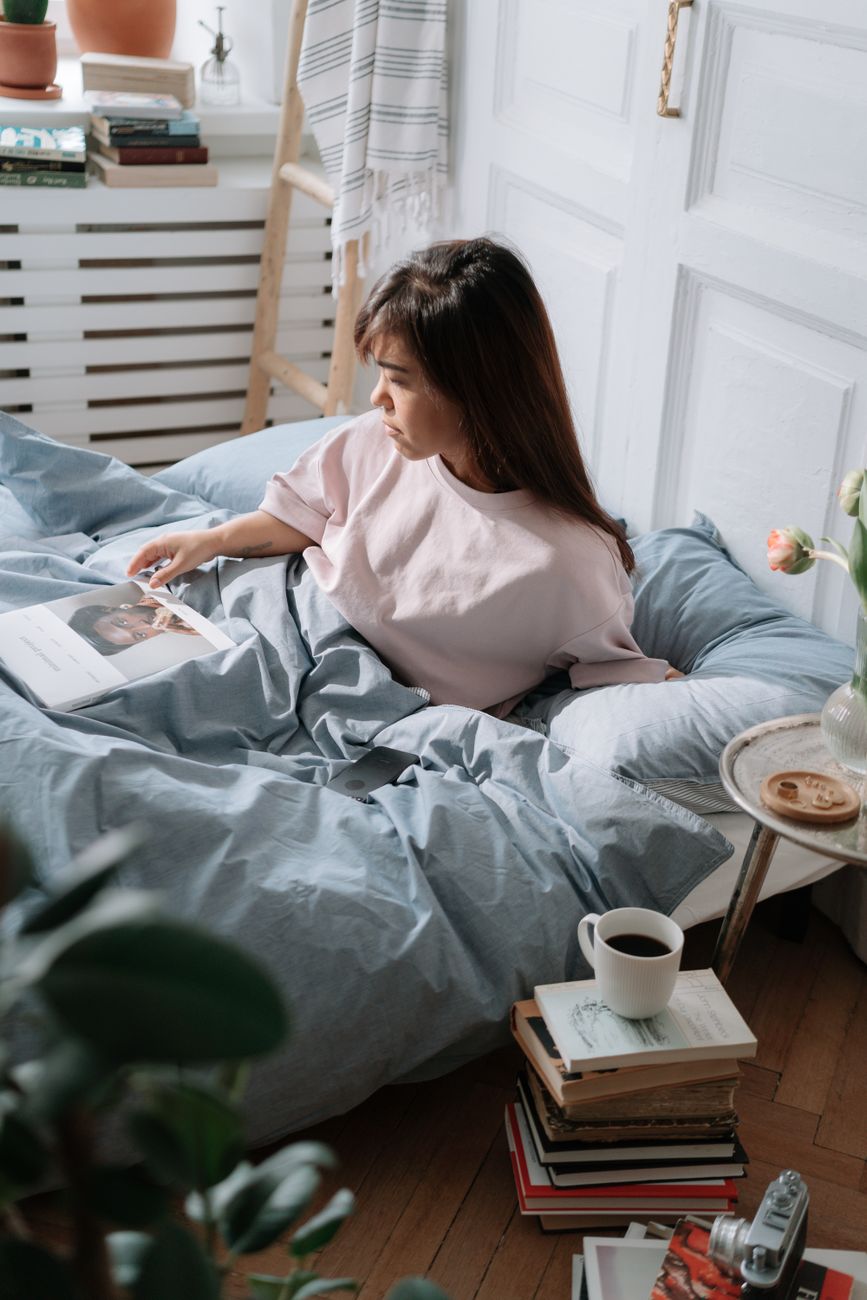 Ambiente íntimo de boudoir